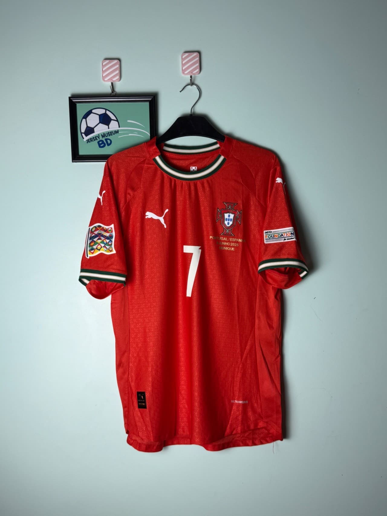 Portugal 2025 NATIONS LEAUGE home kit