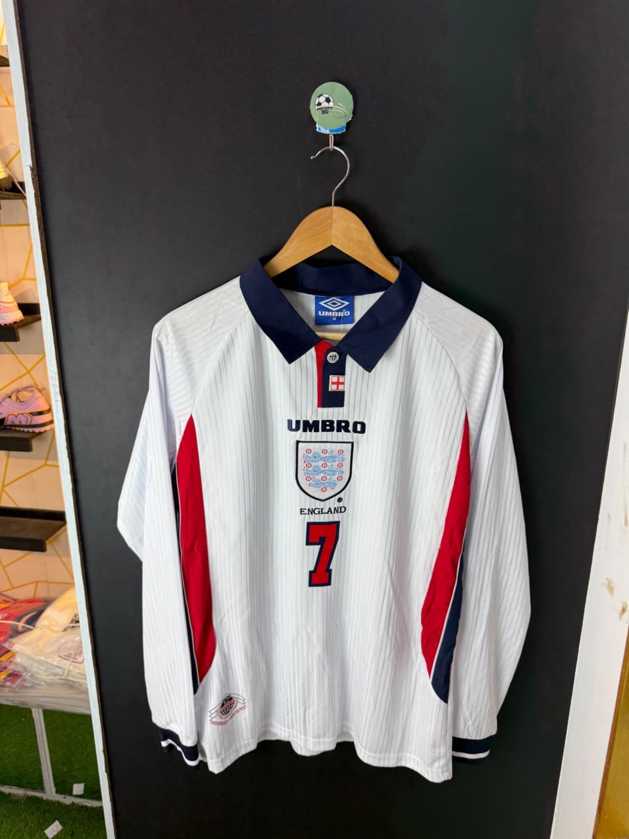 England 98 Home long sleeves